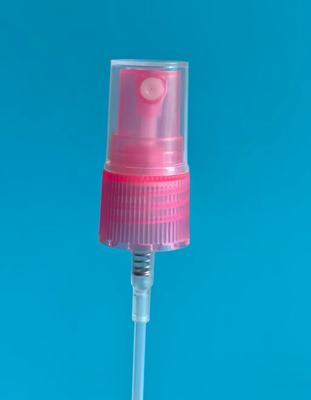 Pink fine mist sprayer