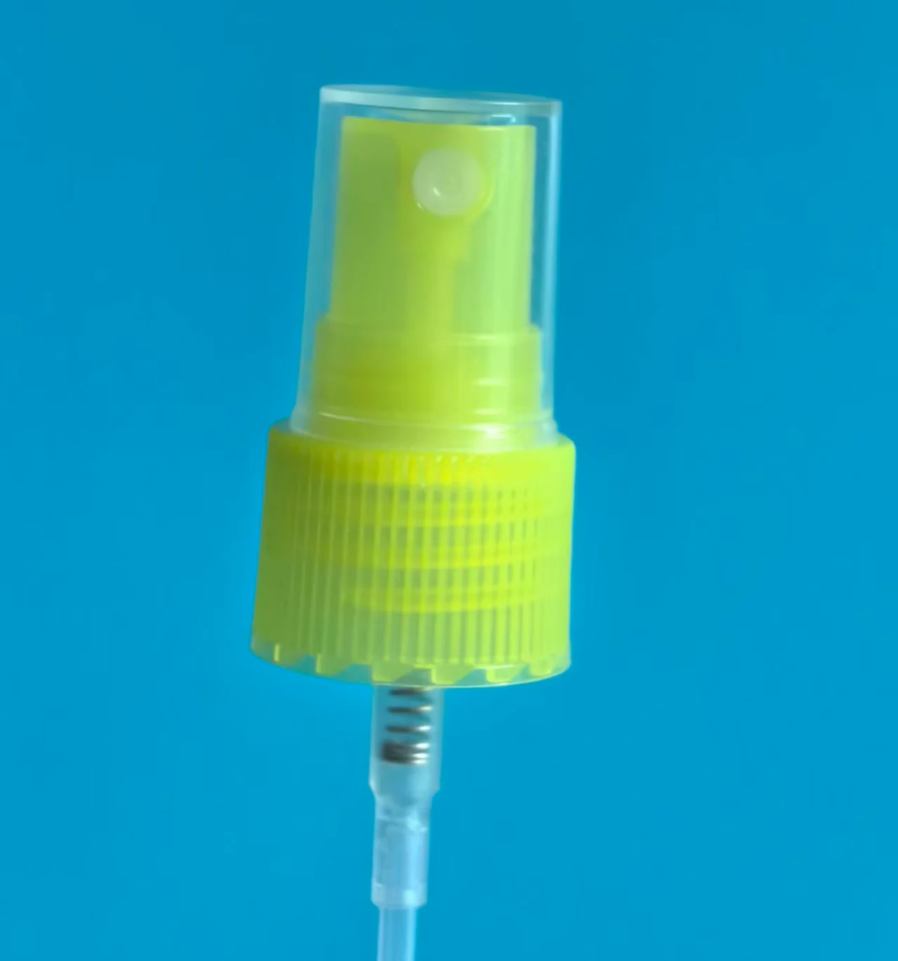 Yellow-green fine mist sprayer